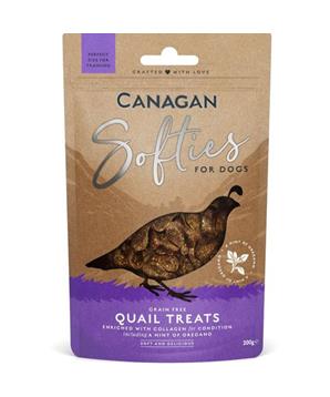 Canagan Softies Dog Snack Quail 