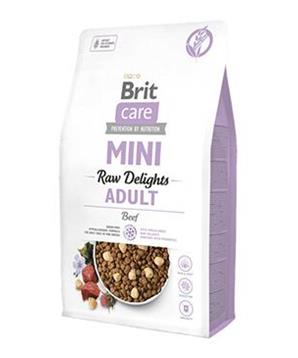 Brit Care Dog Mini FD Raw Delights Beef 