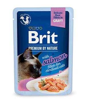 Brit Premium Cat D Fillets Gravy Salmon Sterilised