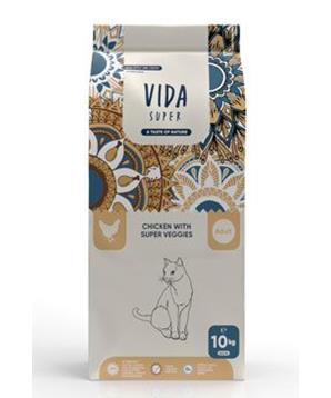 Kraftia VIDA SUPER CAT Adult Ster. Chicken&Veggies