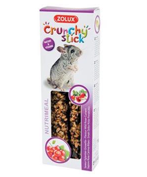 Pochoutka CRUNCHY STICK šípek/rybíz pro činčily Zolux