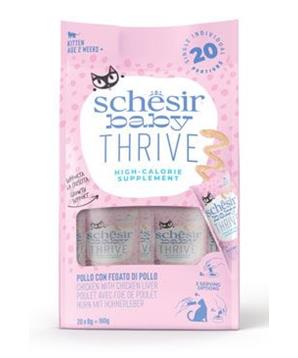 Schesir Cat Kitten Thrive Sachet kuře 20x8g