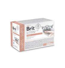 Brit VD Cat Pouch fillets in Gravy Renal